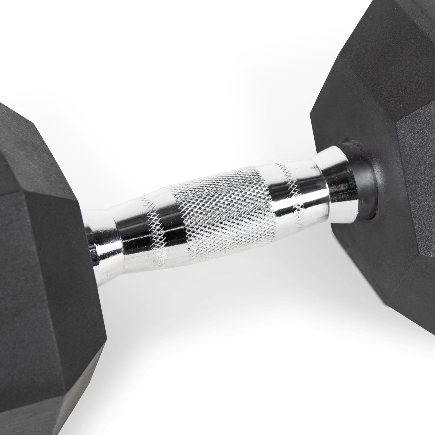50 Lb Rubber Hex Dumbbell Weight Set, Includes 2 X 5Lb, 2 X 20Lb Dumbbells