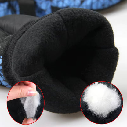BEIWEI35 Winter Warm Snowboard Ski Gloves Men Women Mountain Skiing Snowmobile Snow Motorcycle Gloves Windproof
