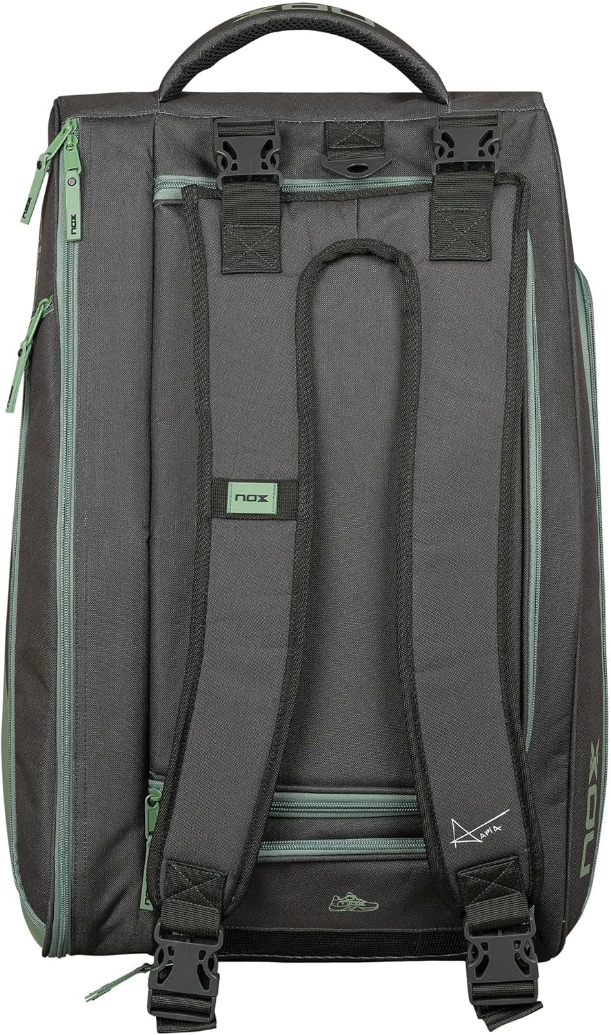 Padel Racket Bag AT10 Competition Trolley | High-Capacity Padel Bag for Men |  Thermotech Thermal Compartment | Multi-Functional Backpack & Shoulder Bag | Holds up to 3 Padel Rackets & Accessories