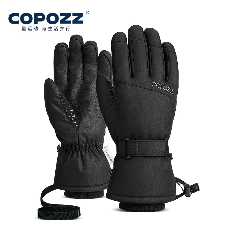 Adult Warm Winter Ski Gloves Waterproof 3M Thinsulate Snowboard Gloves Thermal Motorcycle Cycling Gloves Men Women