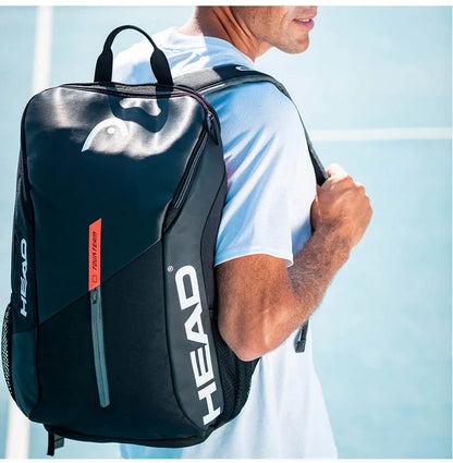 Tour Team Series Tennis Backpack Large Capacity with Shoe Compartment Racket Room Rackets Bag
