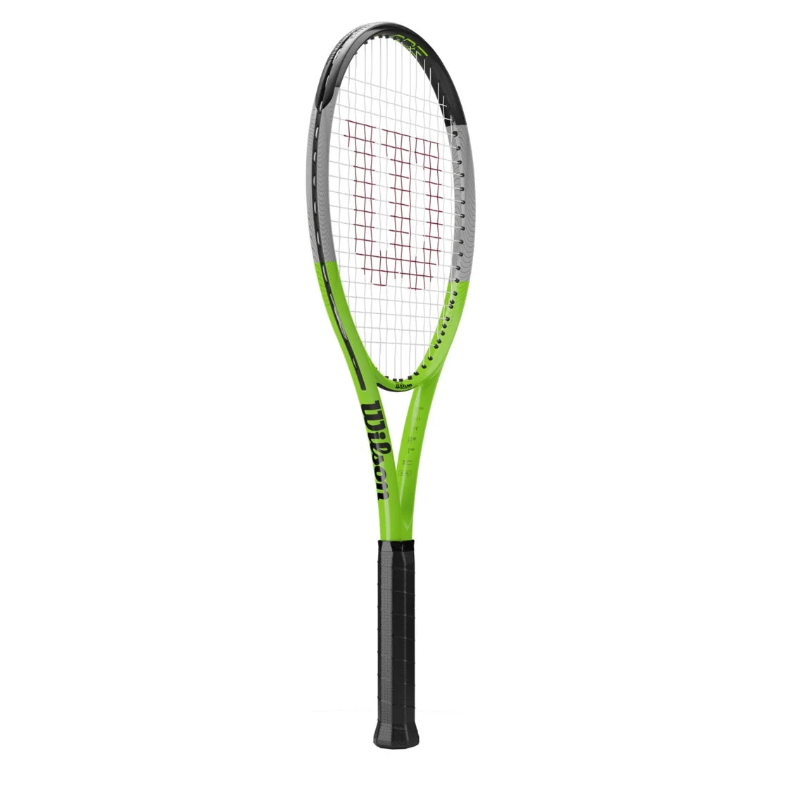 Blade Feel RXT 105 Adult Recreational Tennis Racket - Green/Grey, Grip Size 3 - 4 3/8"