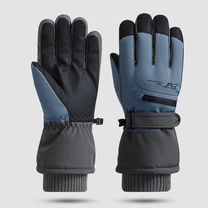 BEIWEI35 Winter Warm Snowboard Ski Gloves Men Women Mountain Skiing Snowmobile Snow Motorcycle Gloves Windproof