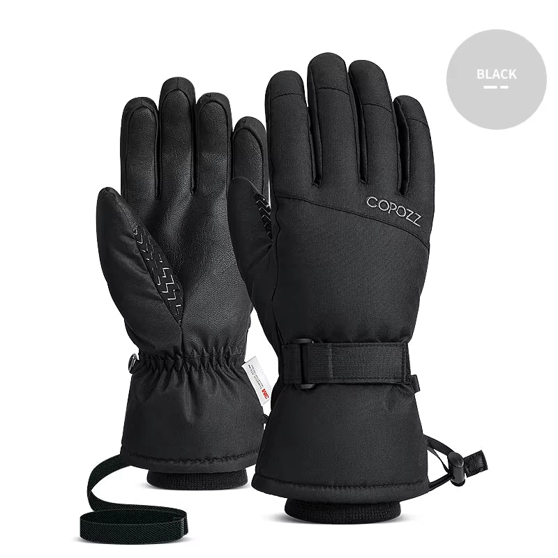 Adult Warm Winter Ski Gloves Waterproof 3M Thinsulate Snowboard Gloves Thermal Motorcycle Cycling Gloves Men Women