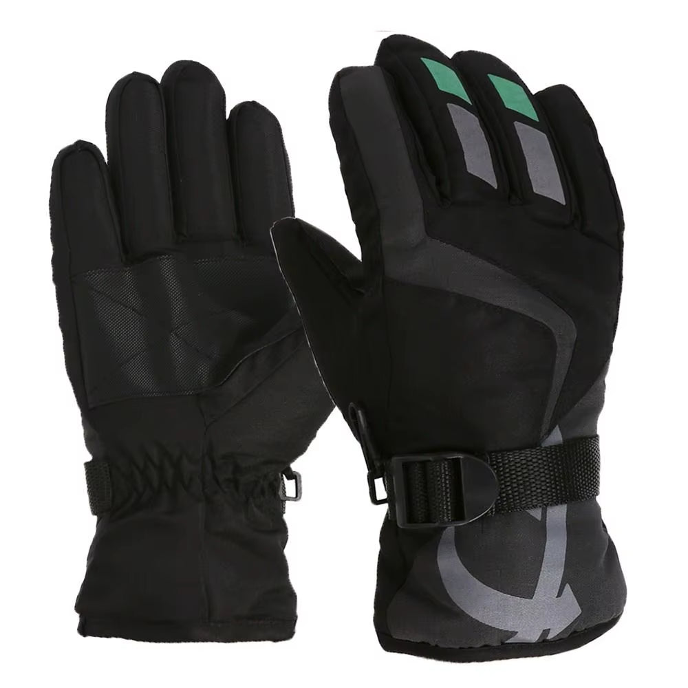 Children Winter Rabbit Gloves Baby Girls Waterproof Windproof Snow Gloves Kids Boy Thick Warm Ski Mitten for 2-6 Years Old