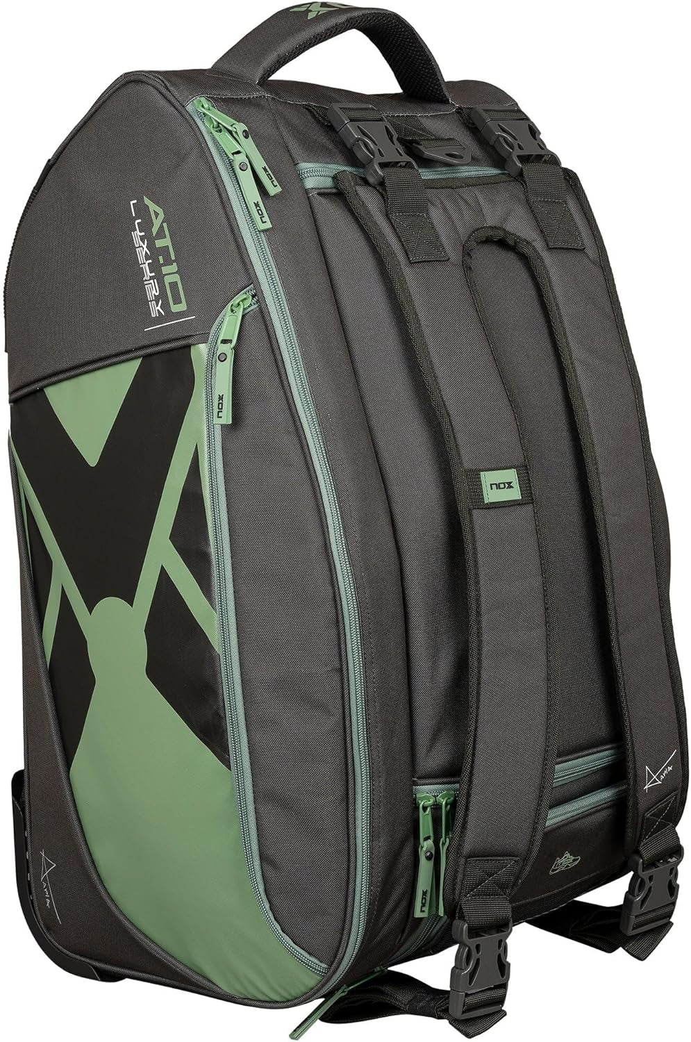 Padel Racket Bag AT10 Competition Trolley | High-Capacity Padel Bag for Men |  Thermotech Thermal Compartment | Multi-Functional Backpack & Shoulder Bag | Holds up to 3 Padel Rackets & Accessories