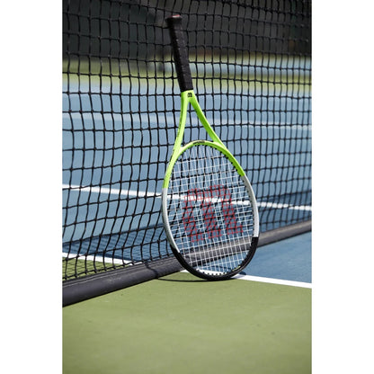 Blade Feel RXT 105 Adult Recreational Tennis Racket - Green/Grey, Grip Size 3 - 4 3/8"