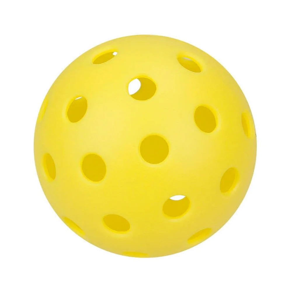 Sports Indoor Outdoor Play Pickleball 40 Hole, 4 Pack Yellow