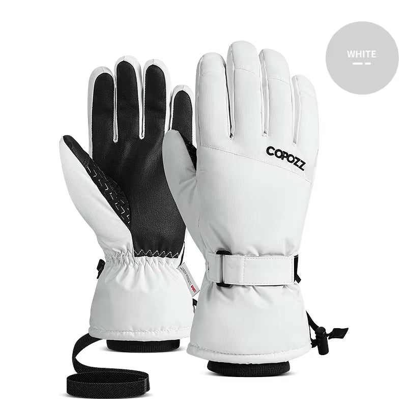Adult Warm Winter Ski Gloves Waterproof 3M Thinsulate Snowboard Gloves Thermal Motorcycle Cycling Gloves Men Women