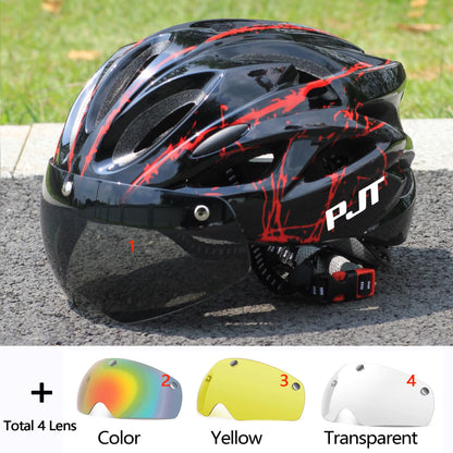 Ultra-Light Bicycle Helmet Lightweight PC Shell & EPS Foam Construction Cycling Helmet MTB 18 Ventilation Vents Bike Helmet