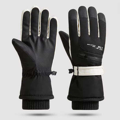 BEIWEI35 Winter Warm Snowboard Ski Gloves Men Women Mountain Skiing Snowmobile Snow Motorcycle Gloves Windproof