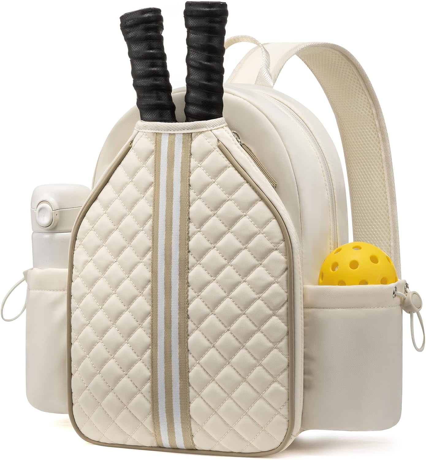 Pickleball Bags for Women Lightweight Crossbody and Stylish Quilted Pickleball Paddle Sling Bag Backpack