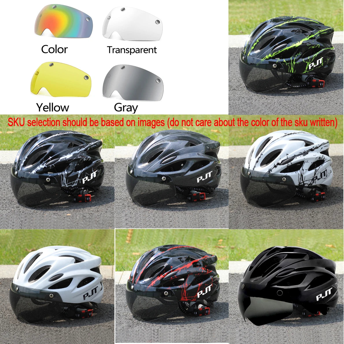 Ultra-Light Bicycle Helmet Lightweight PC Shell & EPS Foam Construction Cycling Helmet MTB 18 Ventilation Vents Bike Helmet