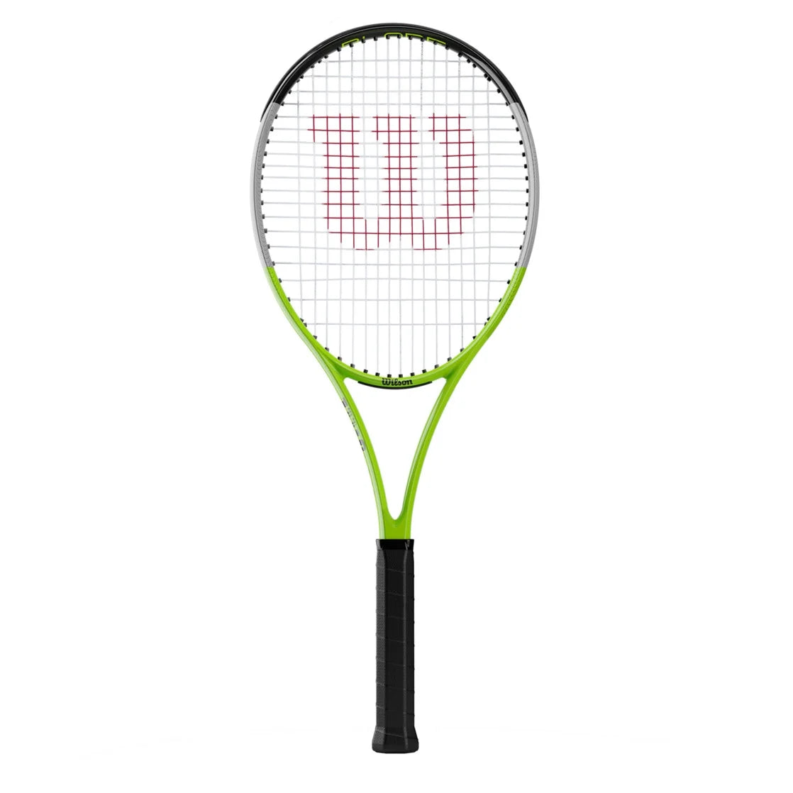 Blade Feel RXT 105 Adult Recreational Tennis Racket - Green/Grey, Grip Size 3 - 4 3/8"