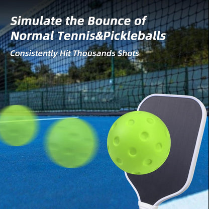 Foam Pickleball Balls, Silent Foam Balls for Tennis and Pickleballs Practice, Indoor Pickleball Ball Outdoor for Noise Reducing, 4 Pack