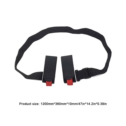 Ski and Pole Carrier Strap Adjustable Ski Shoulder Carrier Strap Portable Ski Holder Straps Skiing Accessories