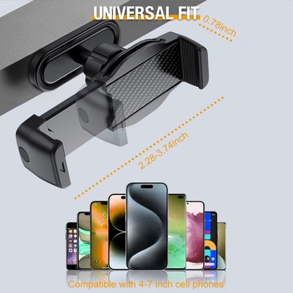 Strong Magnetic Phone Holder for Gym 360° Rotatable Adjustable Mount Universal